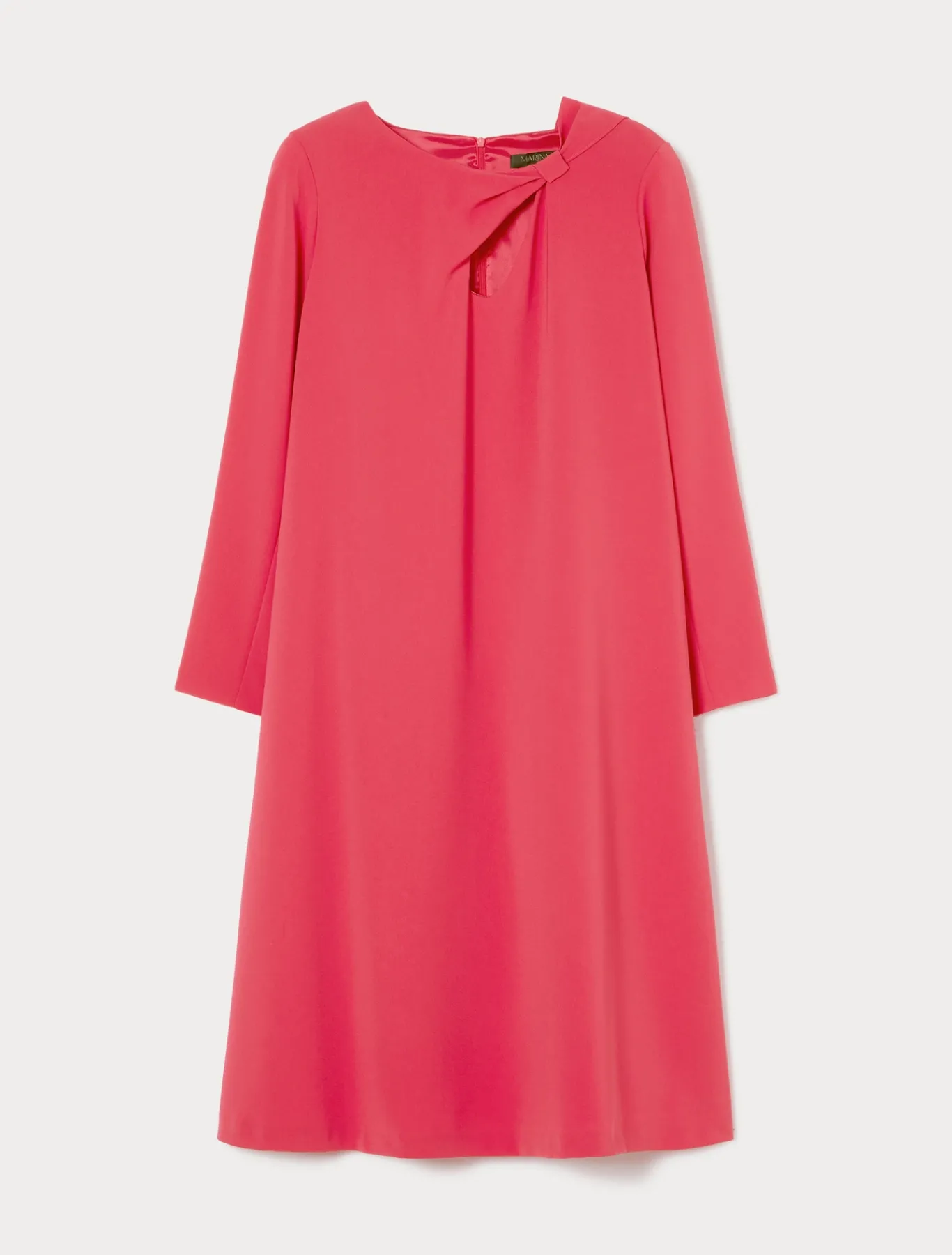 Marina Rinaldi Robe en cady triacétate FUCHSIA Fashion