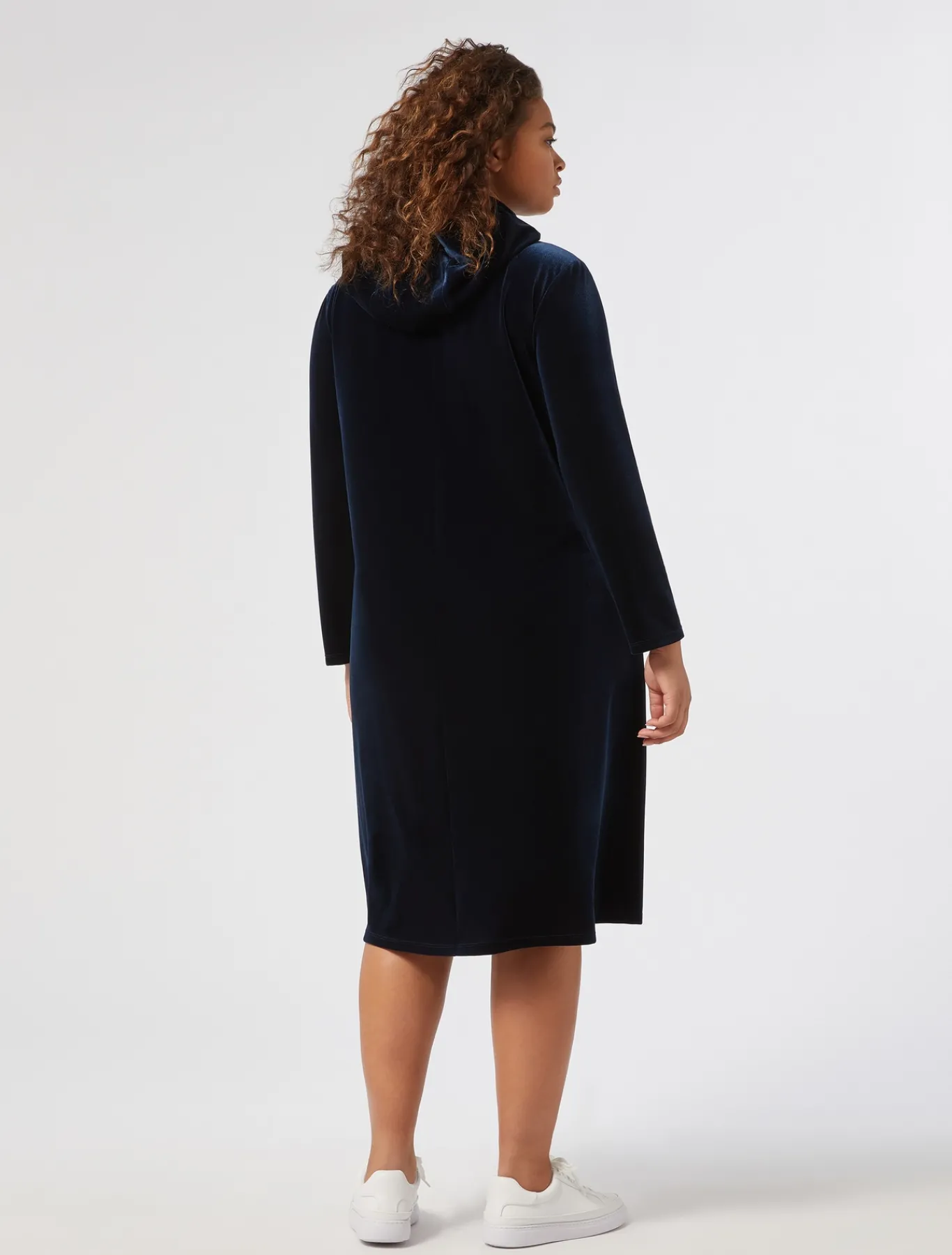 Marina Rinaldi Robe en chenille stretch BLEUNUIT Sale