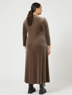 Marina Rinaldi Robe en chenille stretch ROCHE Outlet