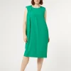 Marina Rinaldi Robe en crêpe envers satin VERTECLATANT Outlet