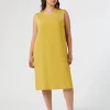 Marina Rinaldi Robe en crêpe envers satin OR Hot