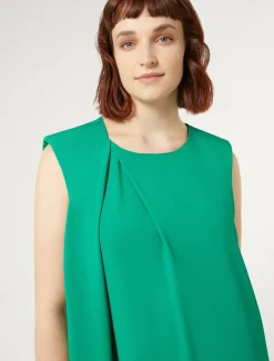 Marina Rinaldi Robe en crêpe envers satin VERTECLATANT Outlet