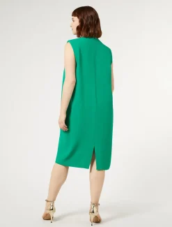 Marina Rinaldi Robe en crêpe envers satin VERTECLATANT Outlet