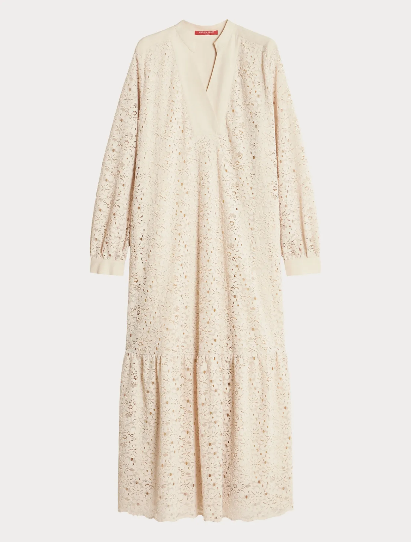 Marina Rinaldi Robe en dentelle de chenille NATUREL Clearance