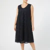 Marina Rinaldi Robe en dentelle lamée BLEUNUIT Fashion