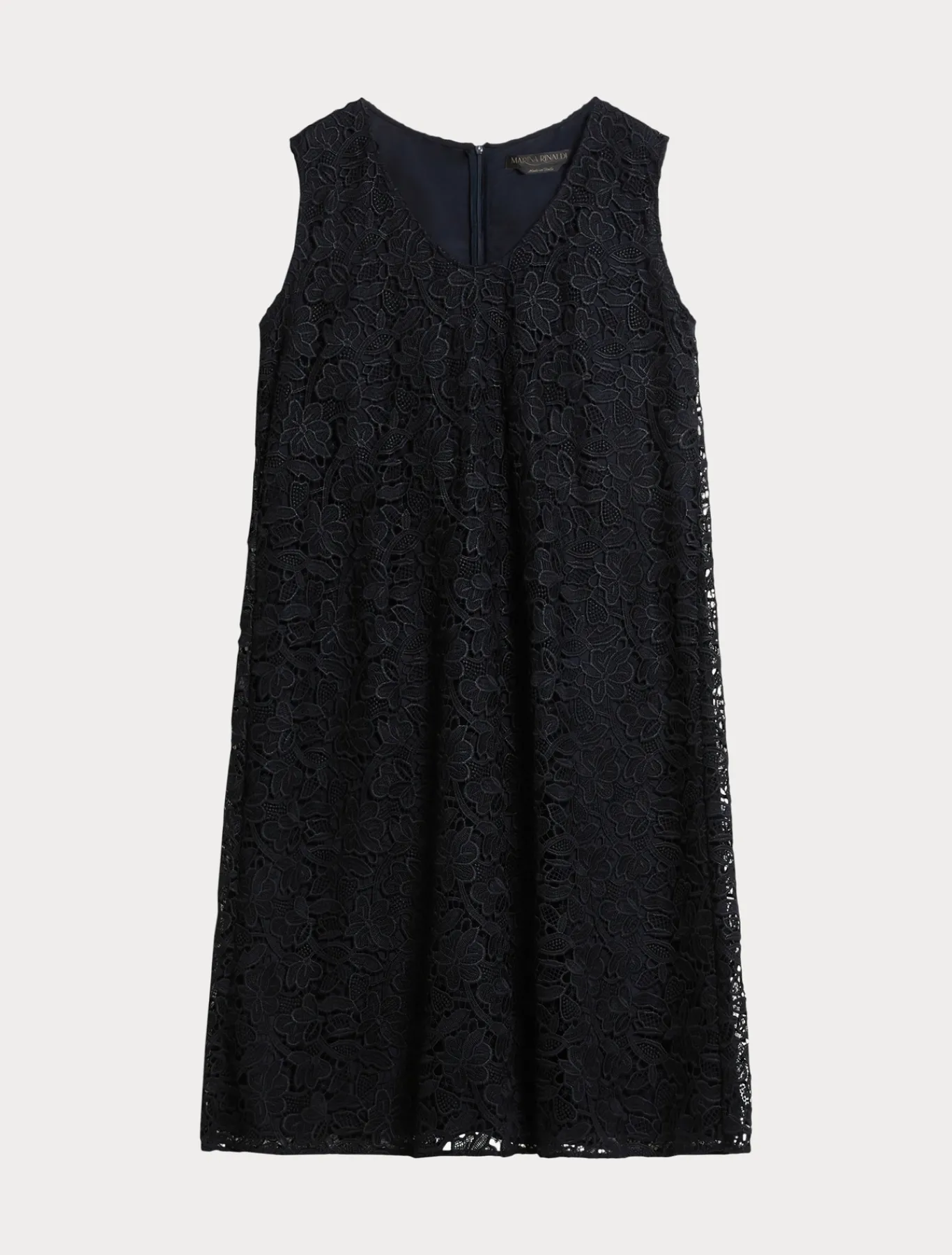 Marina Rinaldi Robe en dentelle lamée BLEUNUIT Fashion