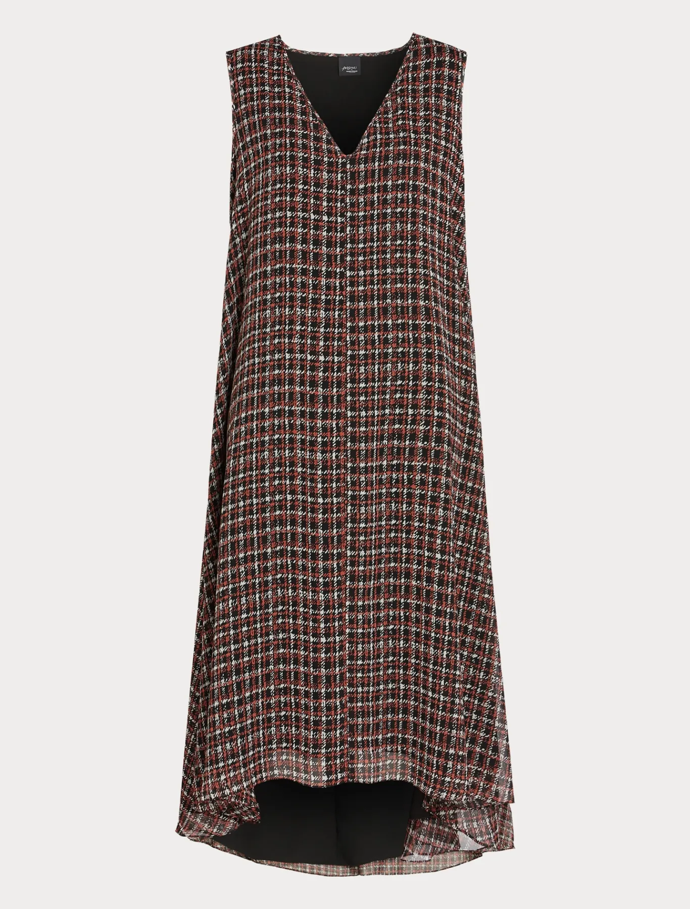 Marina Rinaldi Robe en georgette NOIR Hot