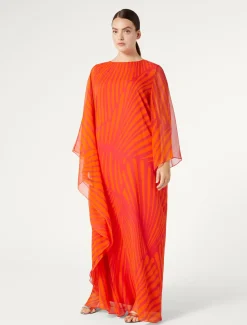 Marina Rinaldi Robe en georgette imprimée ROSE Fashion