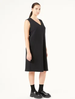 Marina Rinaldi Robe en jersey NOIR Online