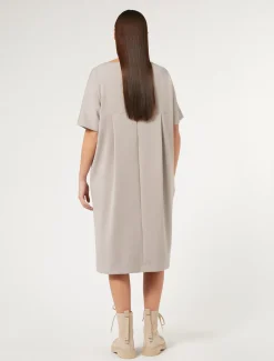 Marina Rinaldi Robe en jersey GRISTOURTERELLE Best