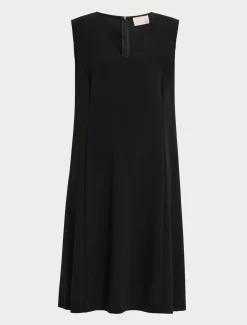 Marina Rinaldi Robe en jersey NOIR New
