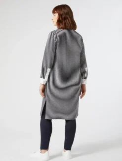 Marina Rinaldi Robe en jersey BLEU Sale