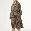 Marina Rinaldi Robe en jersey imprimé BRUN Fashion