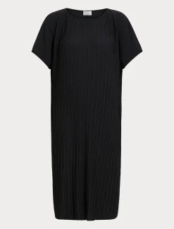 Marina Rinaldi Robe en jersey plissé NOIR Sale