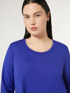Marina Rinaldi Robe en jersey point Milano VIOLET Online