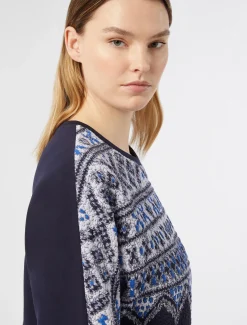 Marina Rinaldi Robe en jersey scuba BLEUMARINE Discount