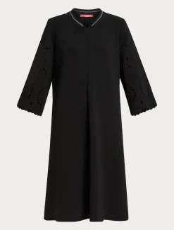 Marina Rinaldi Robe en jersey scuba NOIR Outlet