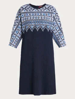 Marina Rinaldi Robe en jersey scuba BLEUMARINE Discount