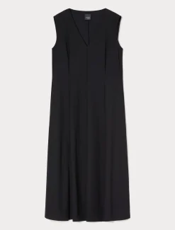 Marina Rinaldi Robe en jersey technique NOIR Best