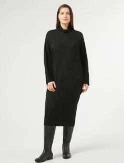 Marina Rinaldi Robe en laine mélangée NOIR Hot