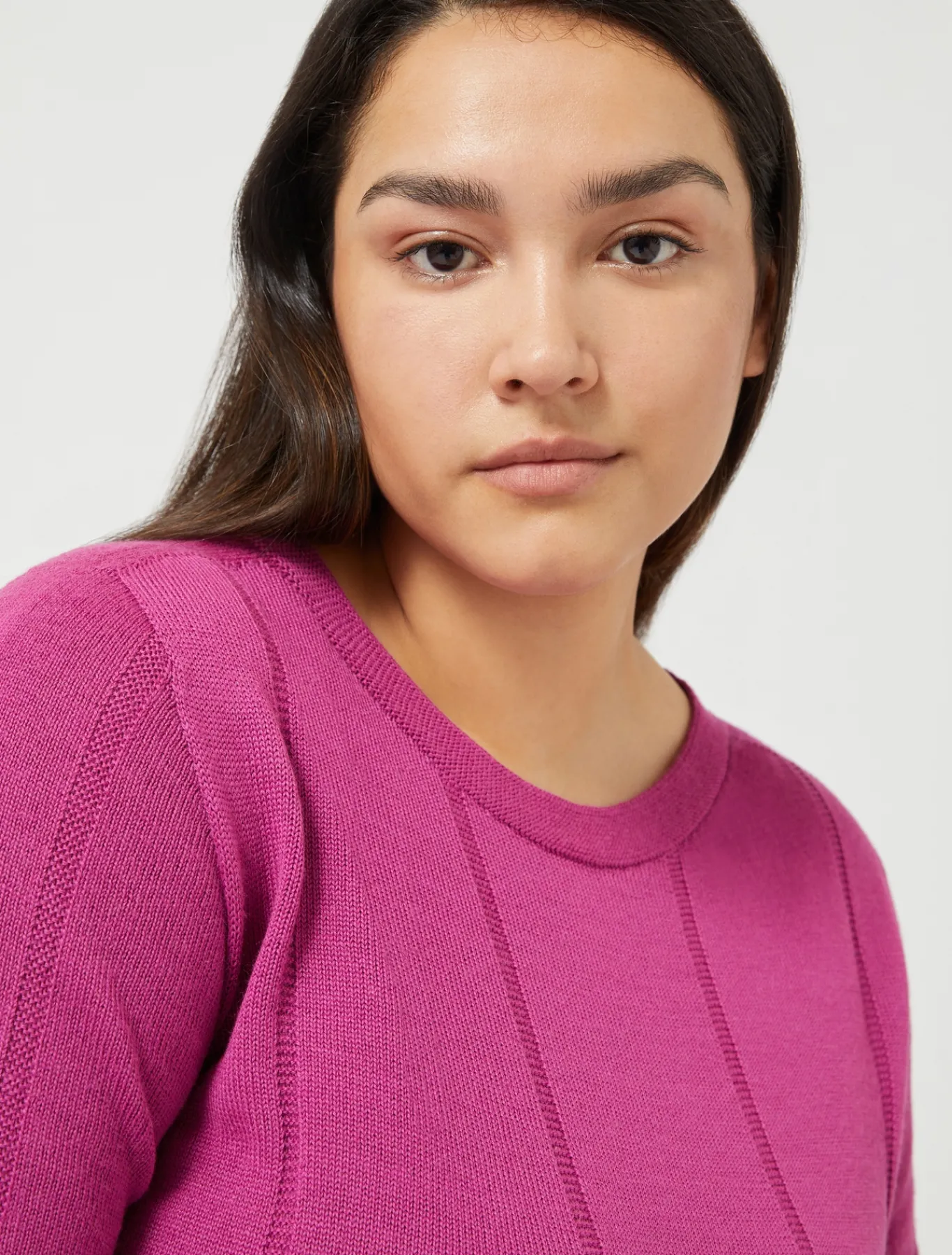 Marina Rinaldi Robe en laine mélangée ROSEVIOLET Hot