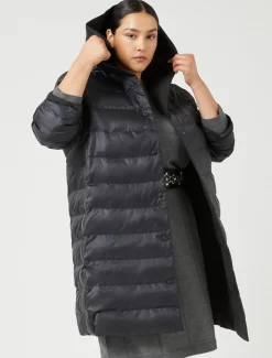 Marina Rinaldi Robe en laine mélangée GRISBLEU Best