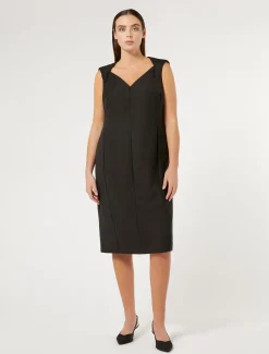 Marina Rinaldi Robe en levantine avec strass NOIR Discount