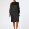 Marina Rinaldi Robe en organza NOIR Discount