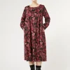 Marina Rinaldi Robe en popeline imprimée NOIR Hot
