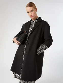 Marina Rinaldi Robe en popeline imprimée NOIR Outlet