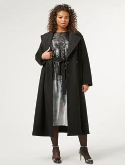 Marina Rinaldi Robe en satin de soie GRISFONCE Outlet