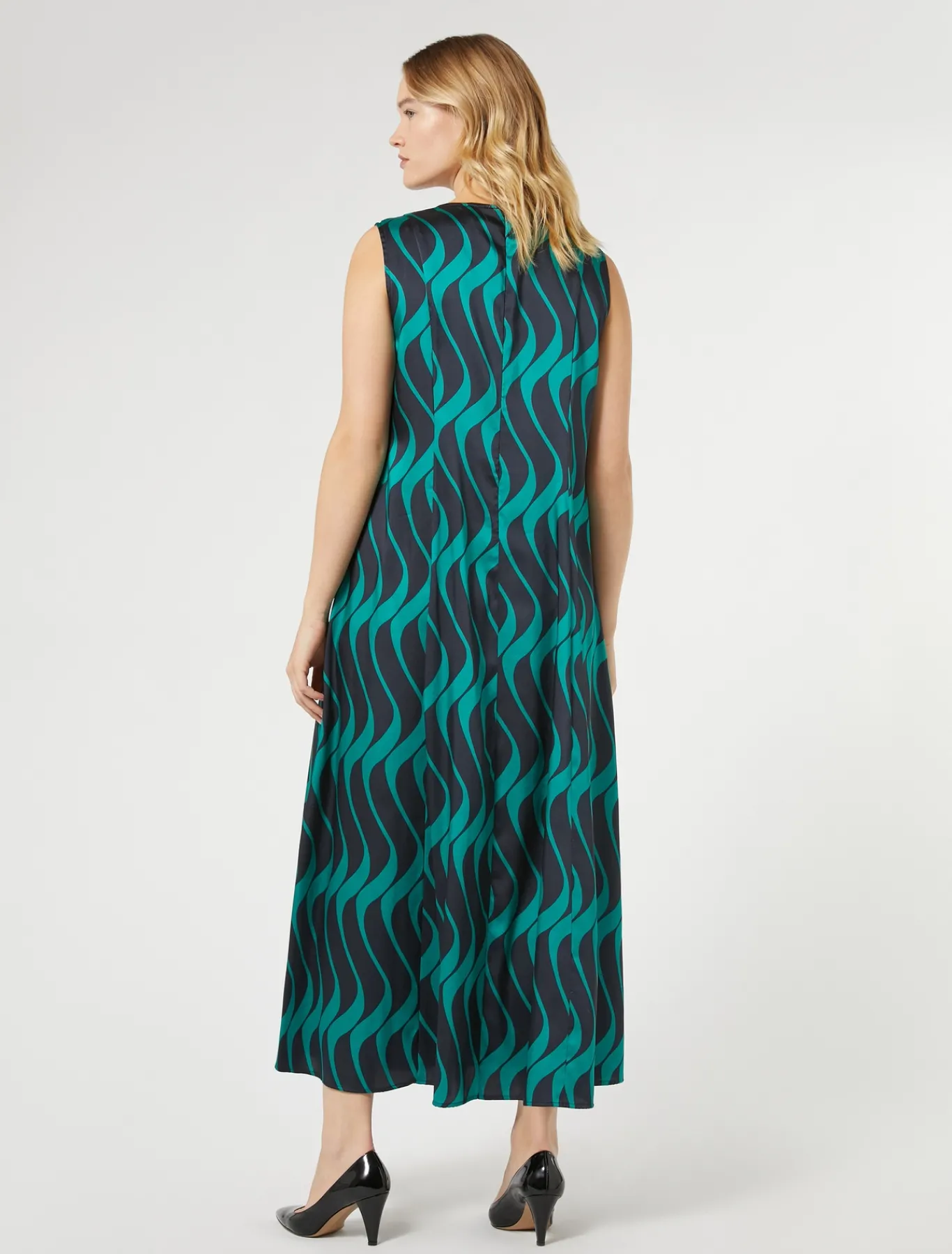 Marina Rinaldi Robe en sergé BLEUMARINE Sale