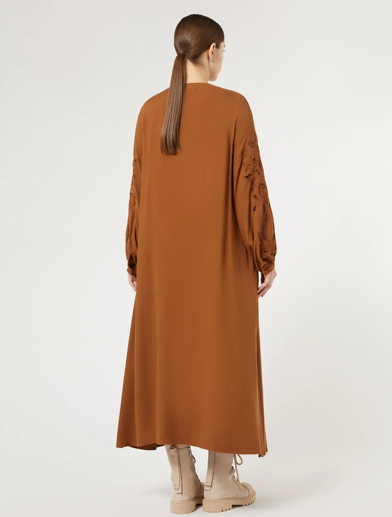 Marina Rinaldi Robe en sergé de viscose BRONZE Hot