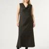 Marina Rinaldi Robe en tissu technique NOIR New
