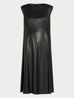 Marina Rinaldi Robe en tissu technique NOIR Discount
