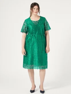 Marina Rinaldi Robe en tulle brodé JADE Discount