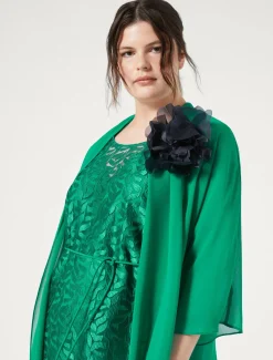 Marina Rinaldi Robe en tulle brodé JADE Discount