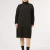 Marina Rinaldi Robe en viscose stretch NOIR Hot