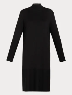 Marina Rinaldi Robe en viscose stretch NOIR Hot