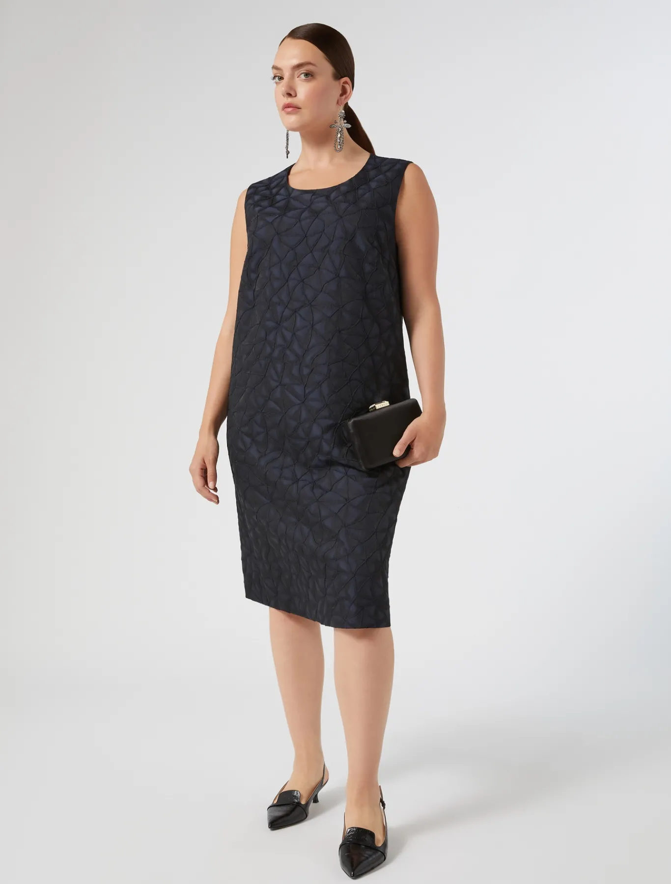 Marina Rinaldi Robe jacquard BLEUMARINE Fashion