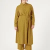 Marina Rinaldi Robe-chemise en cady JAUNE Outlet