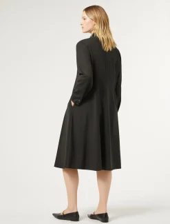 Marina Rinaldi Robe-chemise en gabardine NOIR Fashion