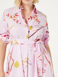 Marina Rinaldi Robe-chemise en popeline ROSE Discount