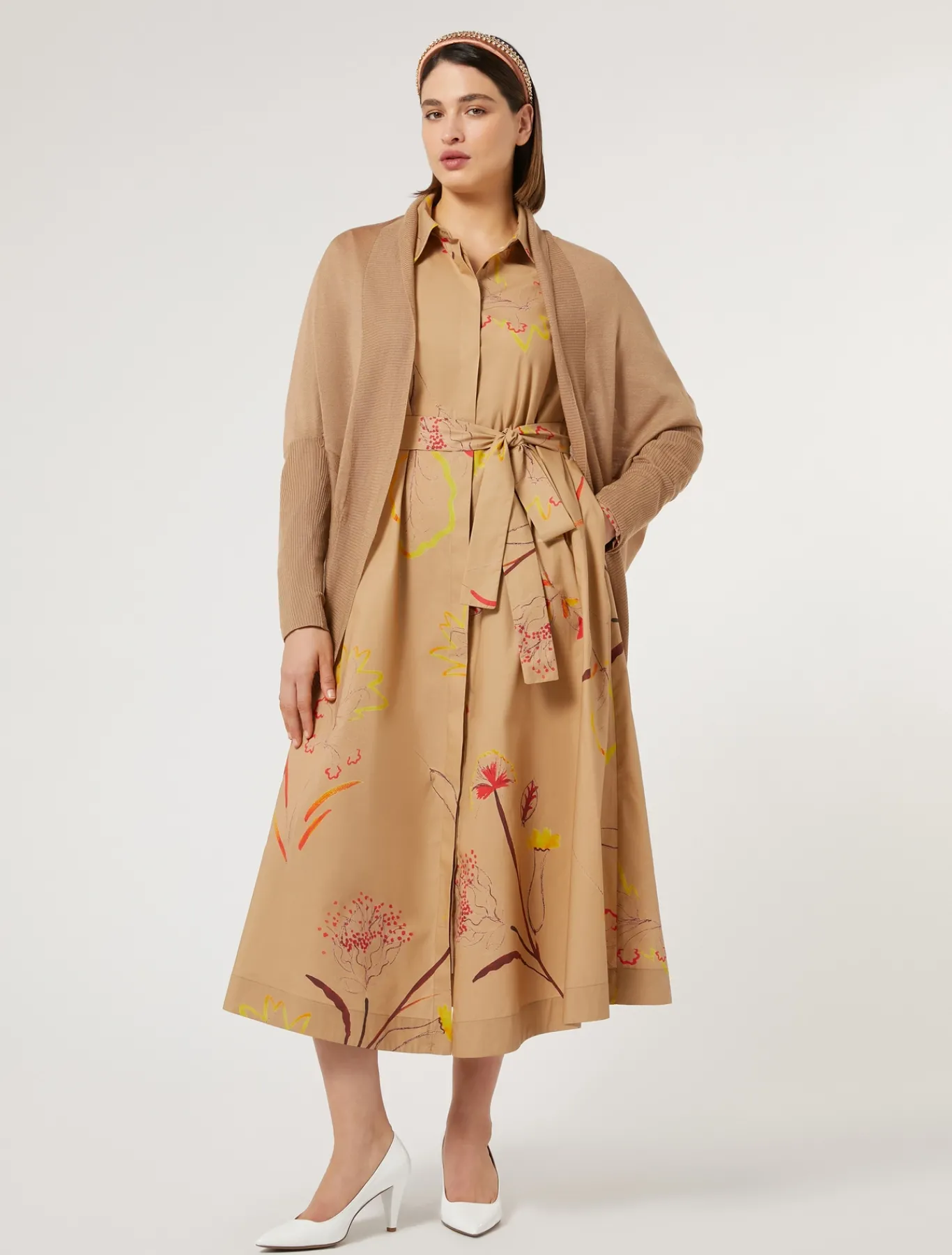 Marina Rinaldi Robe-chemise en popeline POILDECHAMEAU Sale