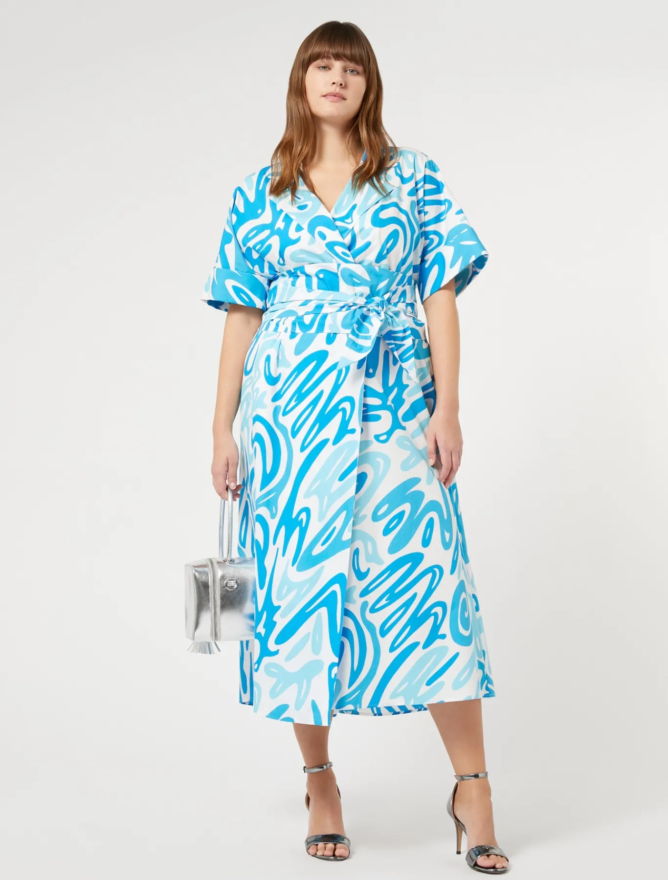 Marina Rinaldi Robe-chemise en popeline BLANC Online