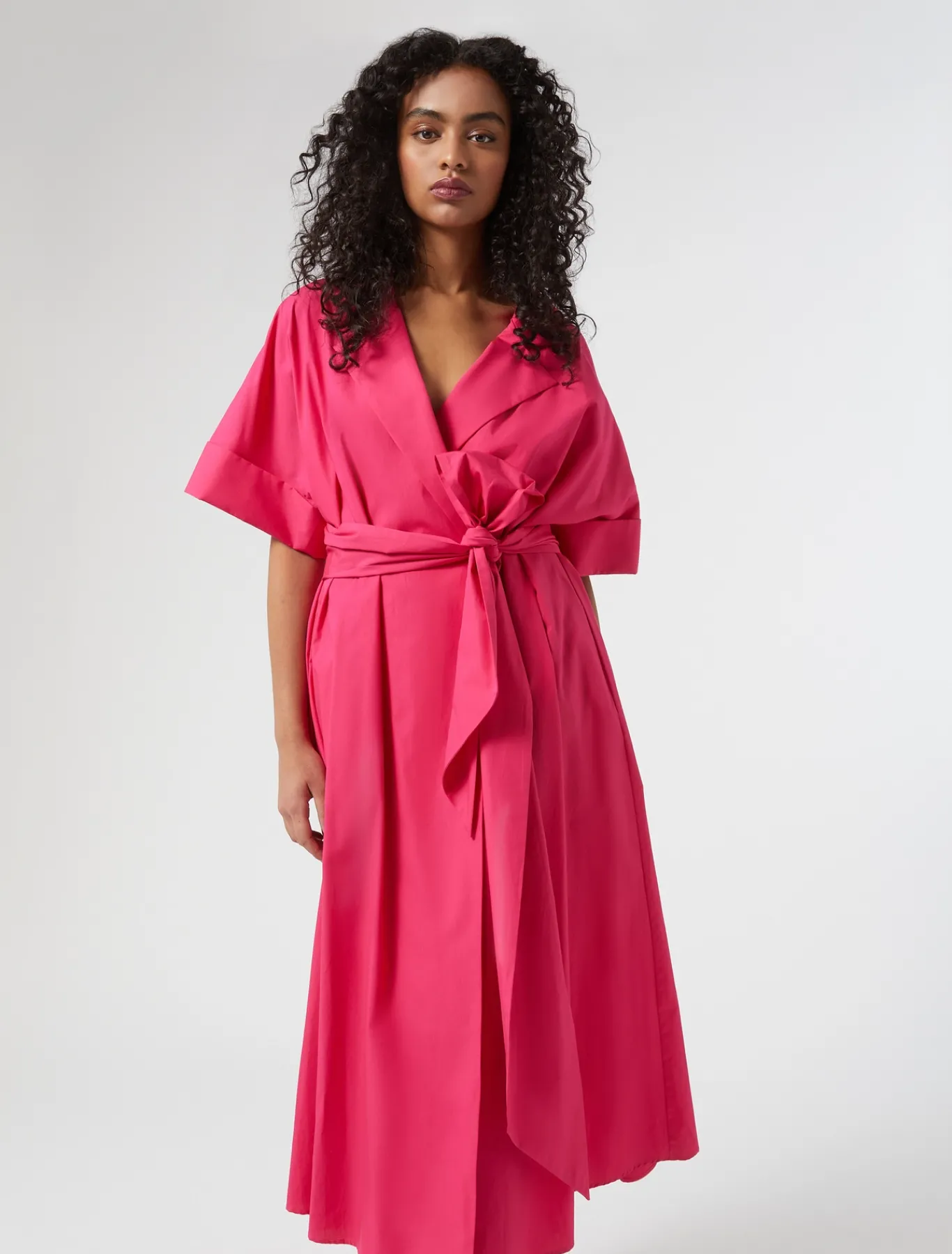 Marina Rinaldi Robe-chemise en popeline FUCHSIA Hot