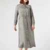 Marina Rinaldi Robe-chemise en satin GRISMOYEN Online