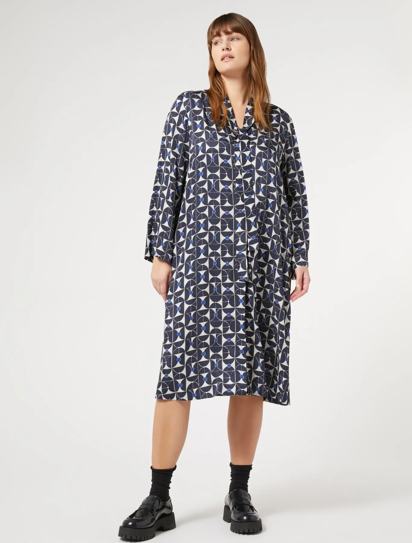 Marina Rinaldi Robe-chemise en sergé BLEUMARINE Fashion
