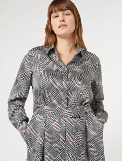 Marina Rinaldi Robe-chemise en sergé NOIR Best
