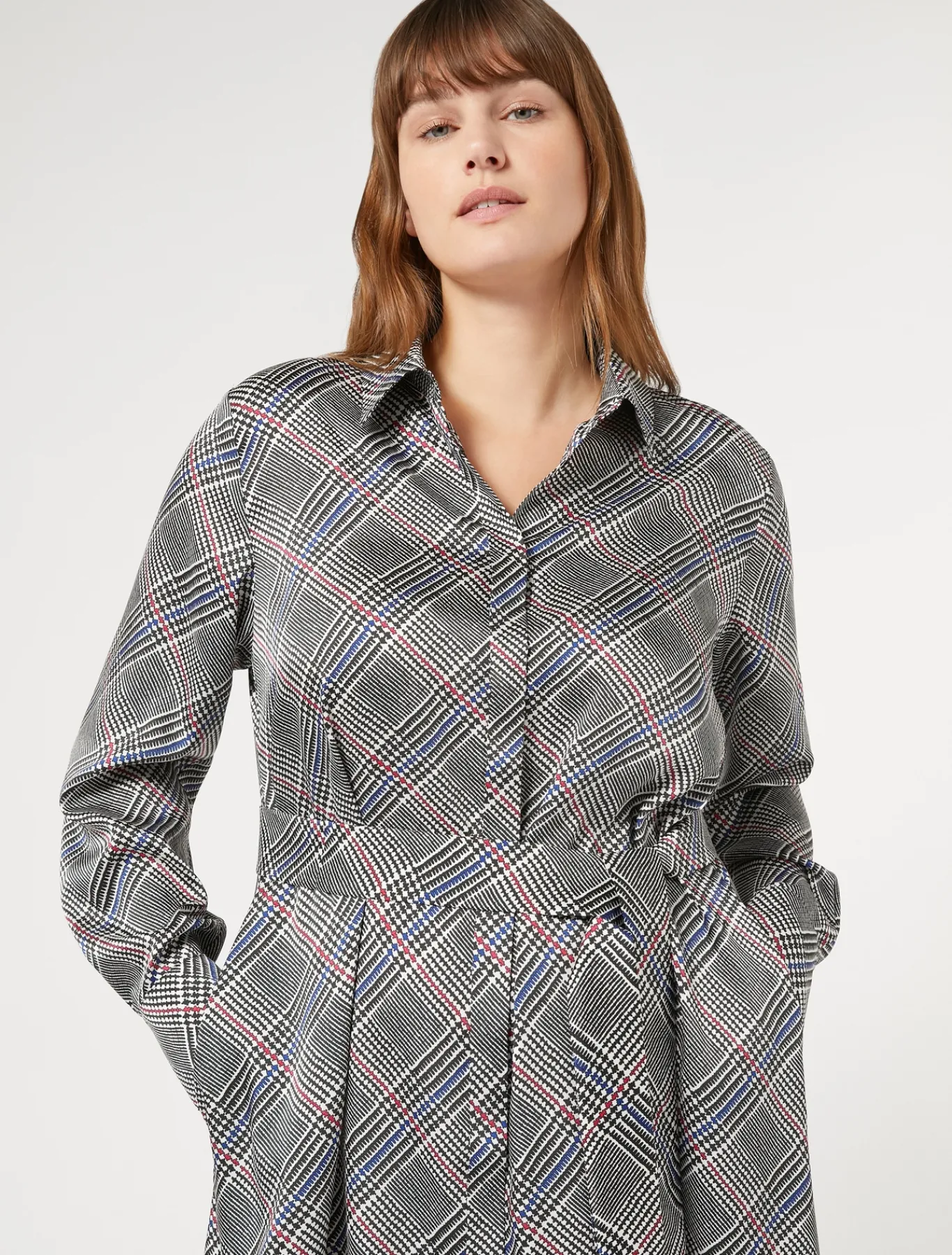 Marina Rinaldi Robe-chemise en sergé NOIR Best